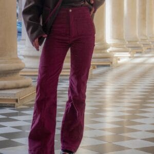 Lyon Pant - Bordeaux